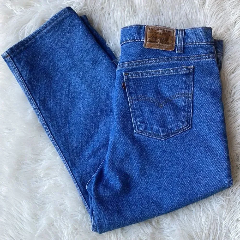 Vintage Mens Levi’s 540 Brown Tab Jeans Size 40 Made USA 90’s